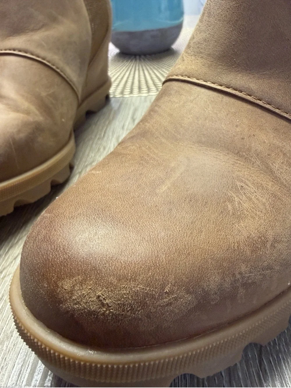 Sorel Women's Joan Rhapsody Chelsea Wedge Boots Size 8